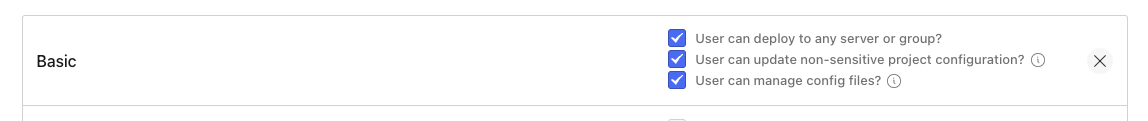 Project Permissions